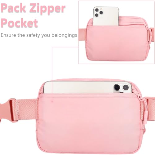 Kejea Personalized Belt Bag for Women Girls - Gifts for Girls 10-12 Years Old Fashion Mini Waist Packs with Adjustable Strap Trendy Travel Fanny Pack Crossbody Bags with Initial Letter - Image 5