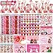 Phaorui 268pcs Valentines Day Gifts for Kids Classroom Valentines Goodie Bags Stuffers Valentine Card Gift for Kid Valentine Classroom Party Favors Prizes for Kids Girls - Image 2