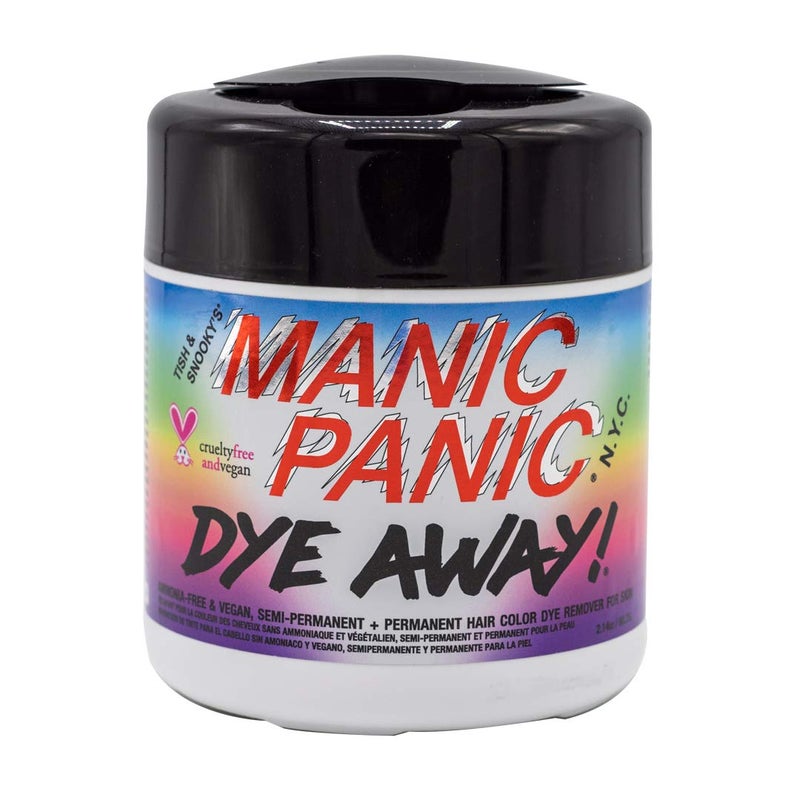 Manic Panic منيك بانك صبغة واي مناديل - مزيل لون الشعر خالي من الأمونيا - يزيل بسهولة صبغة الشعر شبه الدائمة والدائمة من الجلد عند صبغ الشعر - رائحة زهرية منعشة (50 قطعة) - Image 1