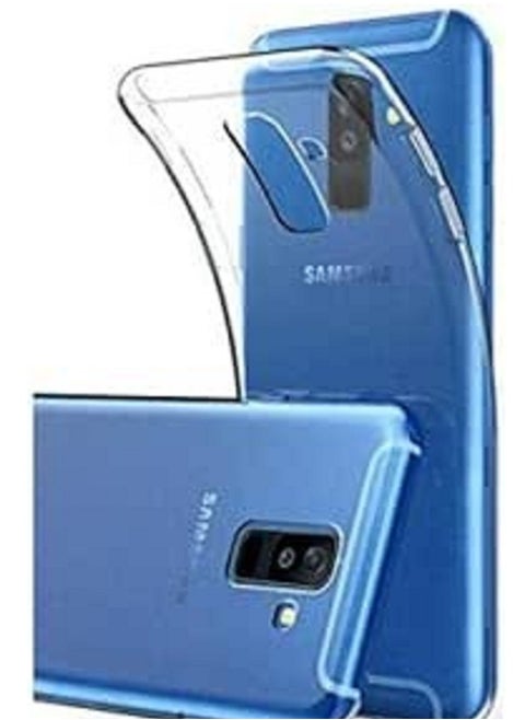 Samsung Galaxy A6 Plus 2018 case, Smooth Silicone Back case Cover for Samsung Galaxy A6 Plus 2018, Clear