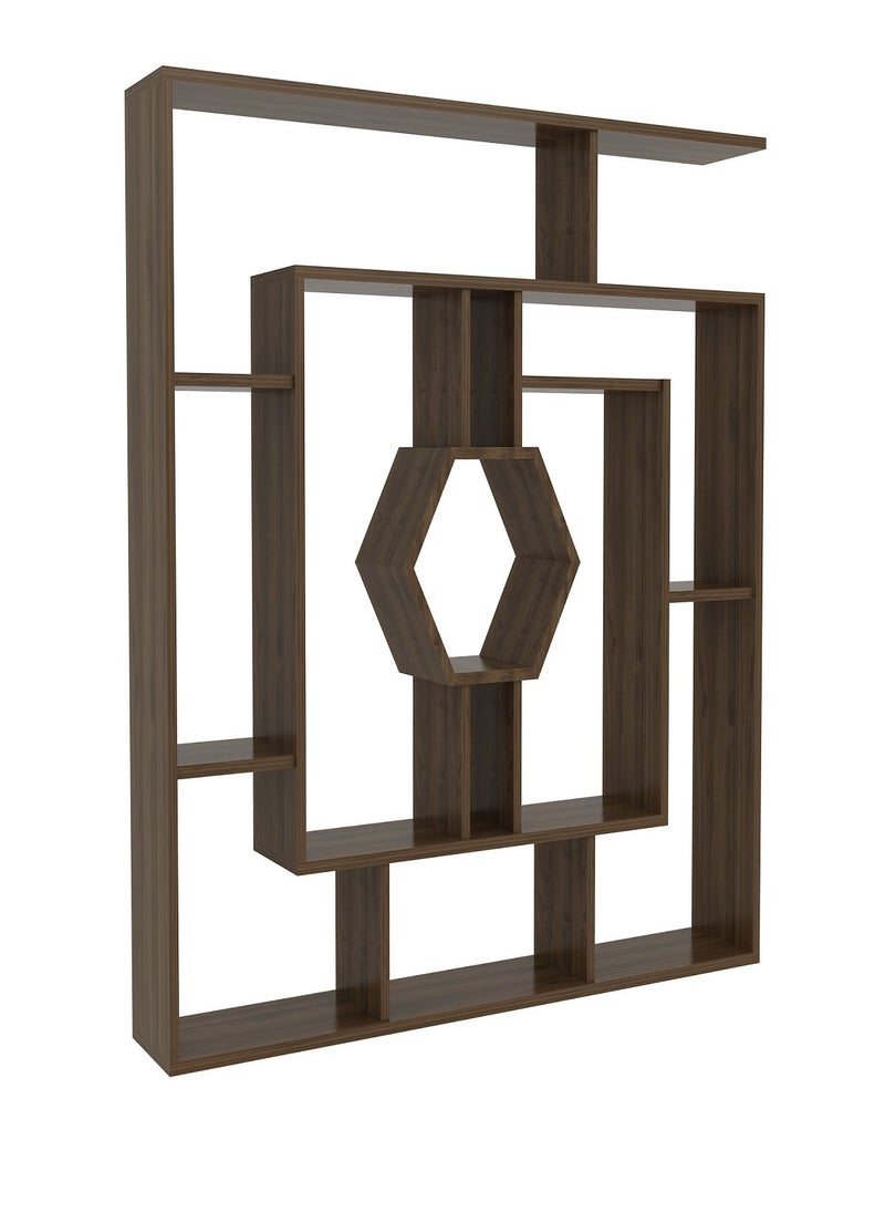 Decorotika Labrina 134 cm tall Bookcase | Display Unit, Bookshelf, Storage Rack  - Image 3