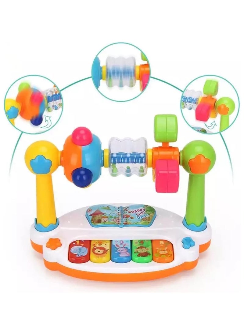Musical Toy Baby Musical Keyboard Piano Set Learning Light up Toy Early Educamional Montessori Toys for Babies Toddler Boys Girls Birthday  - Image 3