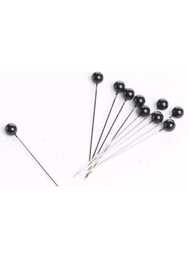 Art Cove 1.5 inch Black Pearl Head Corsage Pins 144 Pieces - Image 2