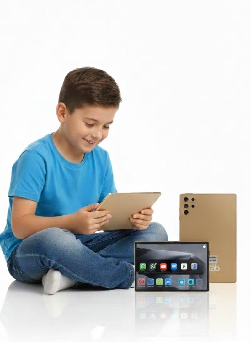 ي تاب جهاز YTAB ULTRA 35 الذكي لتعليم الأطفال، بشاشة 10.1 إنش، مع كيبورد وماوس وايرلس، غطاء فليب، قلم، وشاحن نوع C - Image 5
