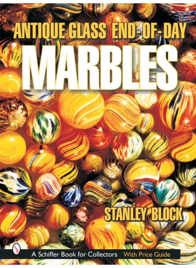 Antique Glass End of Day Marbles 