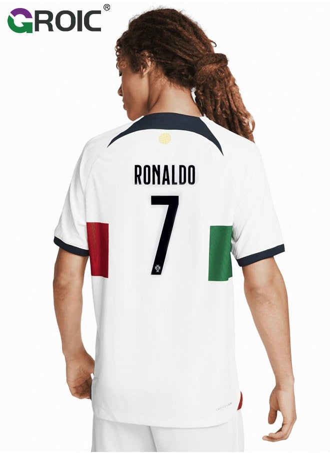 GROIC 7# Football Jersey Soccer Jerseys for Men/Women/Youth, Mesh Athletic Football Shirts, Personalize Soccer Fan Jerseys Short and Socks Set, Football Suits,Soccer Socks,Football Jersey Set, 175-180 CM  - Image 2