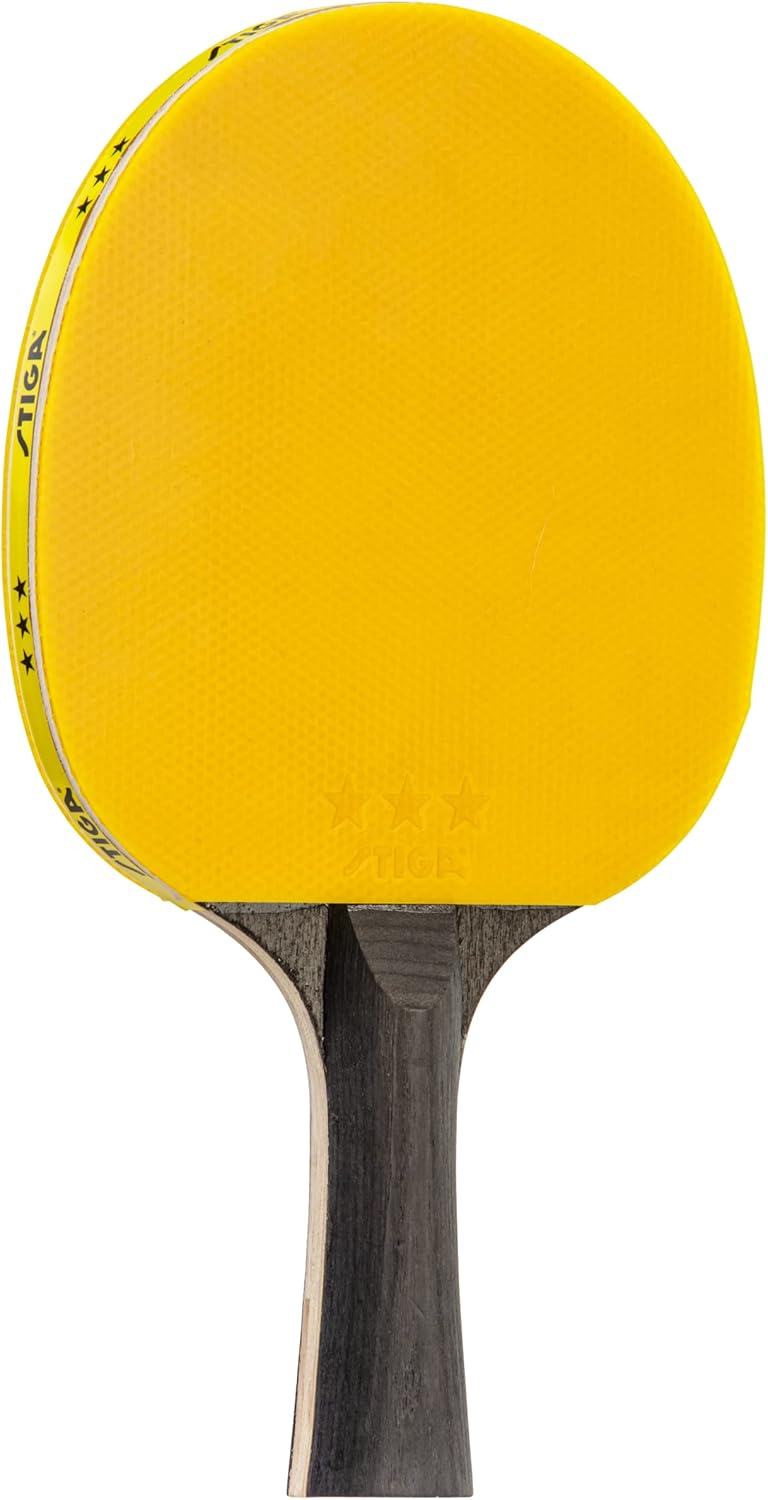 Stiga Pure Color Advance Performance-Level Table Tennis Racket (Yellow) - Image 2