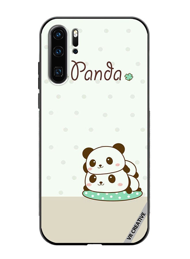 VR CREATIVE Protective Case Cover For Huawei P30 Pro Panda Design Multicolour - Image 1
