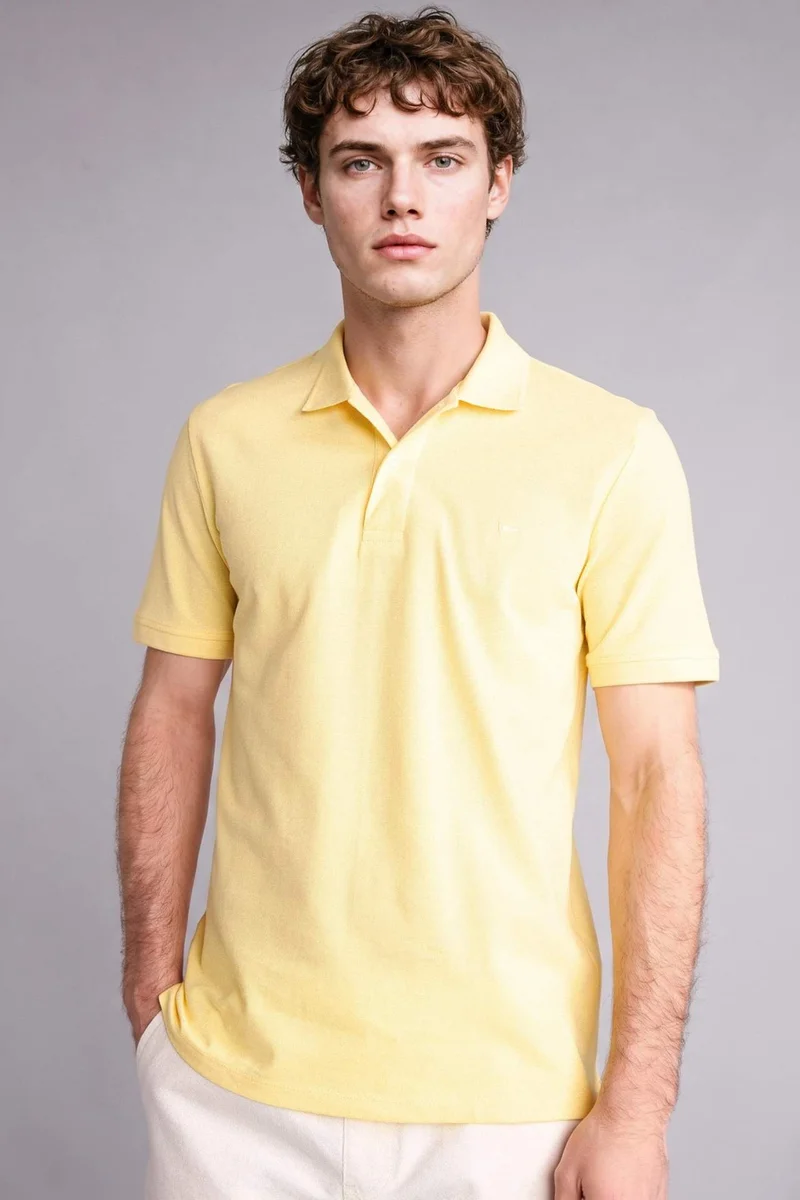 DeFacto Slim Fi Short Sleeve Polo T-Shirt