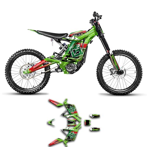 Kungfu Graphics Decal Kit for Surron Sur-Ron Light Bee X LBX 2017-2024, for Segway X160 X260 with DNM Fork Off-Road Motorcycle, SRX17N010-KO - Image 1