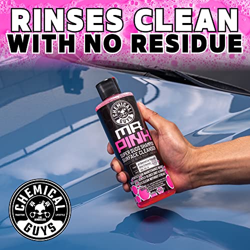 Chemical Guys Mr. Pink Foaming Car Wash Soap, High-Suds pH-Balanced Car Shampoo, Safe for Wax & Sealants, Works with Foam Cannons & Bucket Wash, Safe on All Paint Finishes, 64 oz, Candy Scent - Image 5