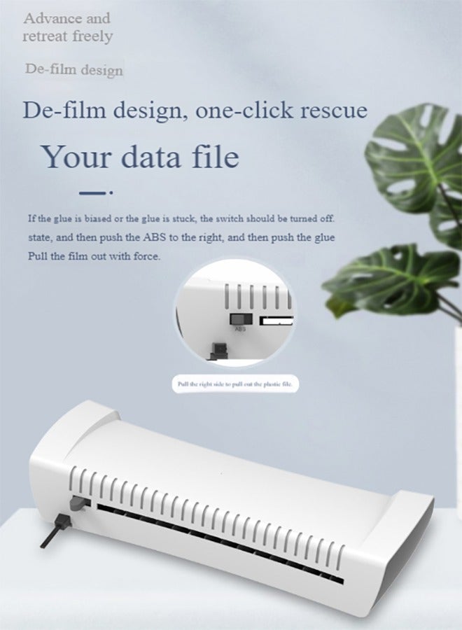 Laminator Machine, Hot and Cold Lamination for Photos and Documents, 220-240V - Image 4