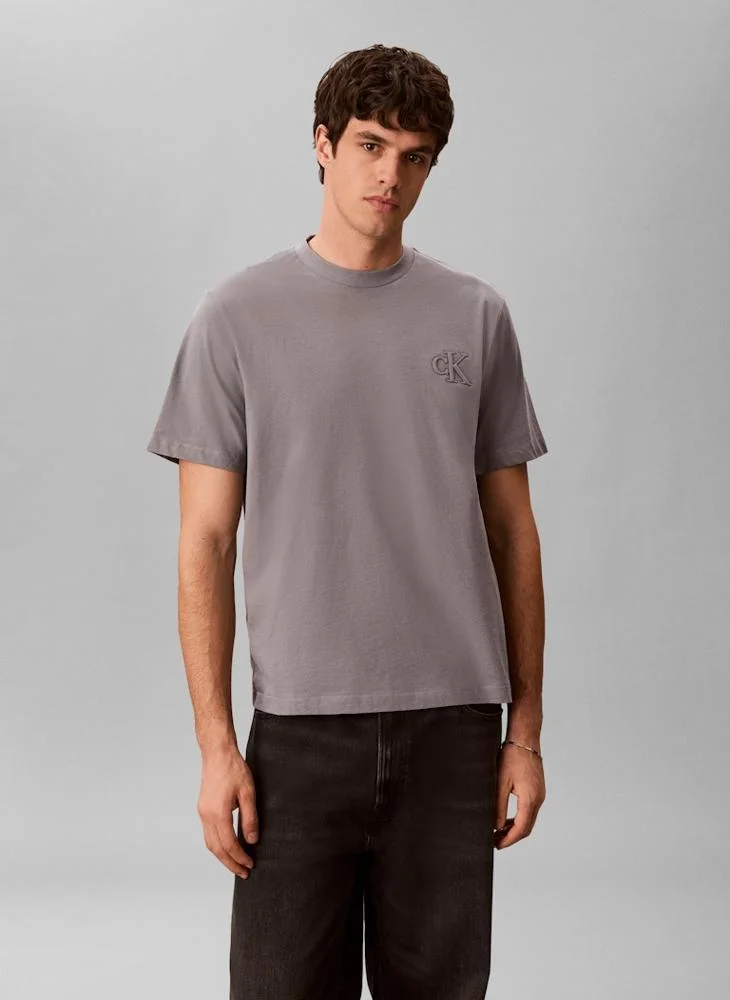 Relaxed Embossed Logo T-Shirt