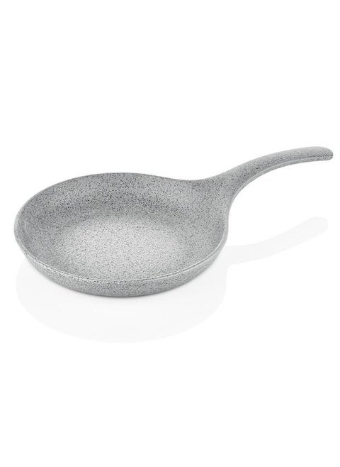 Serving plate melamine tray shape gray granite size 15 cm