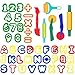 DIMROM Clay and Play Dough Tools Six Piece Set Ages 3 Up 47pcs - Image 2