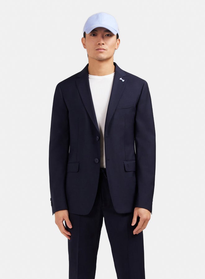 Eden Park blazer with embossed bow details - Image 3