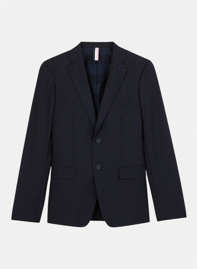 Eden Park blazer with embossed bow details - Image 1