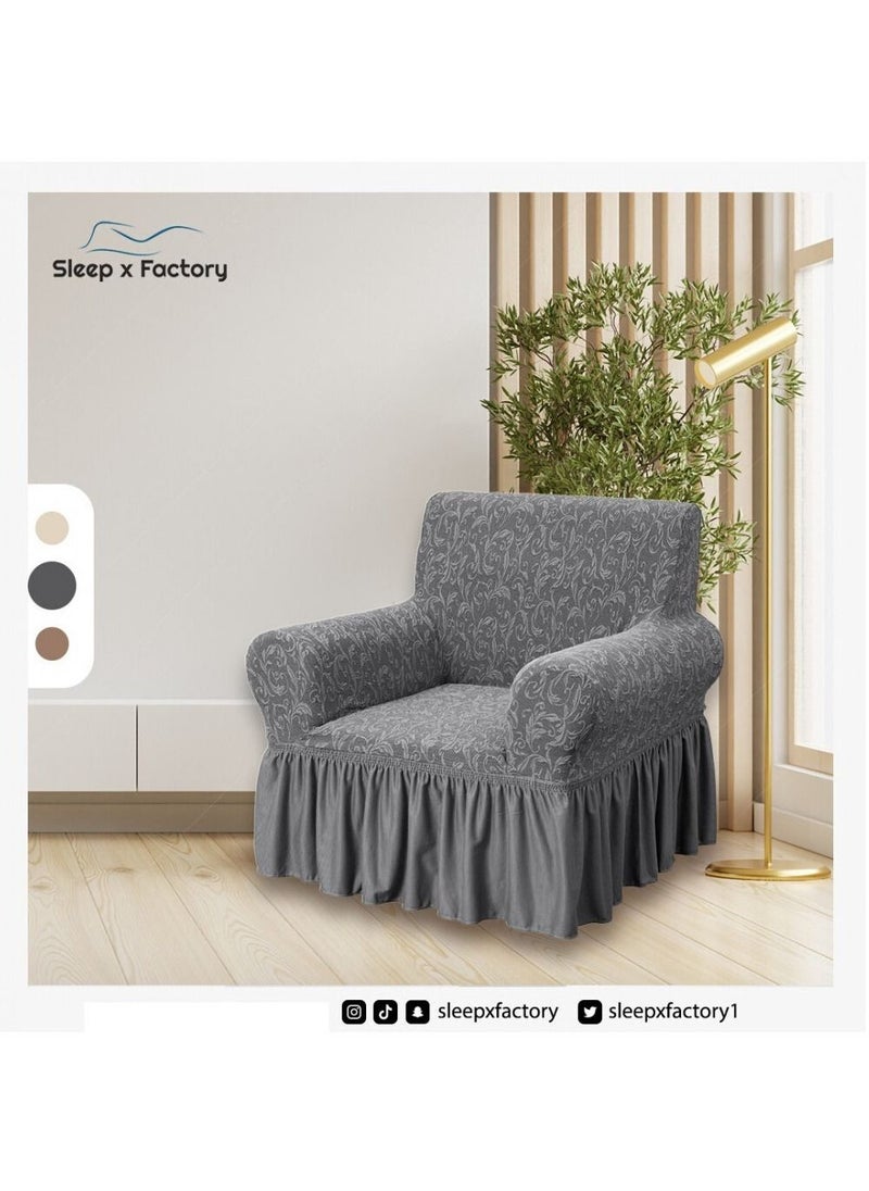 Sleep x Factory - 1 Piece Single Seat Sofa Cover - Image 1