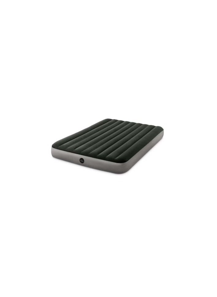 INTEX - Dura-Beam Queen Air Mattress With Battery Pump - Image 1