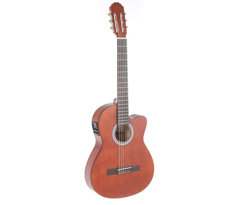 Ovation جيتار كلاسيكي كهربائي أوفايشن جيوا 4/4 - طبيعي - Image 2