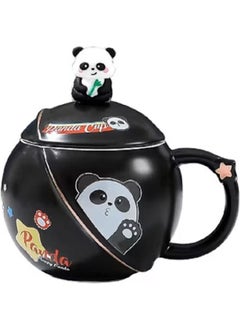Keyfim Shop Panda Themed Mug with Lid  - Image 1