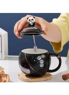 Keyfim Shop Panda Themed Mug with Lid  - Image 2