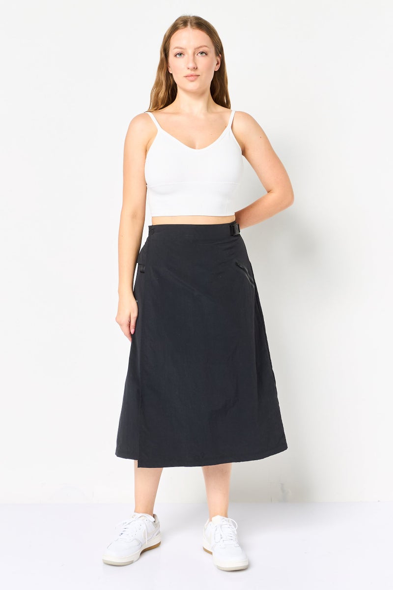 Nike Tech Park By Nike Women Standard Fit Outdoor Skirt, Black - Image 4