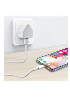 ELTRAZONE 5V 1A USB Charger Cable and Plug Compatible for iPhone 5S/6/6S/6 Plus/6S Plus/7/7 Plus/8/8 Plus/XS/X/XS Max/11/XR/iPod  - Image 2