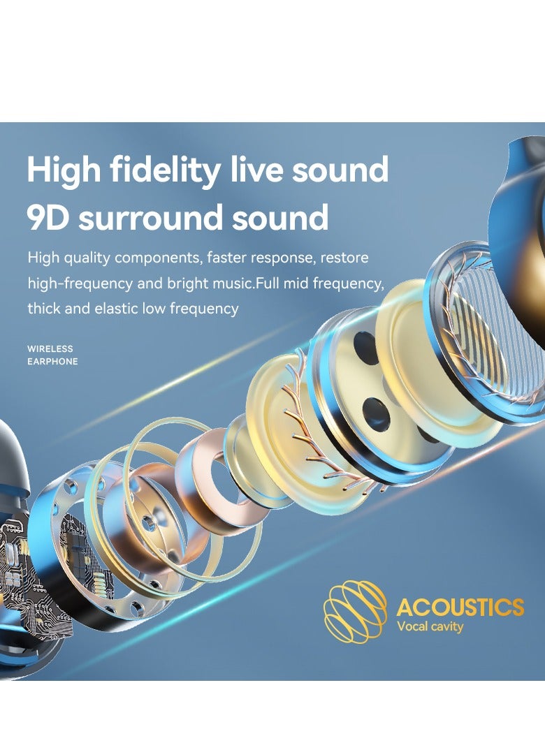 Clip-On Bluetooth Earphones - Protect Your Hearing, 9D Hi-Fi Sound, for heavy headphone user and Children, Outdoor user - Image 5