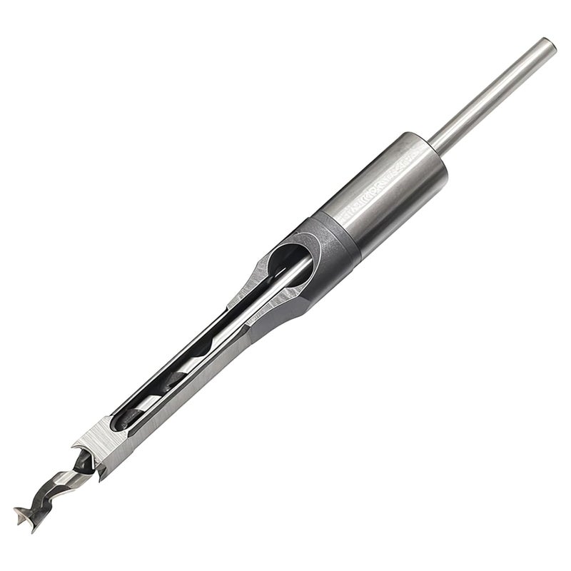 for Woodworking: 1.27 Cm / 0.5 in Wood Chisel Drill Bit, Square Hole, Bearing Steel, U-Shape Removal Chip, and Precise Long-Lasting - Image 1