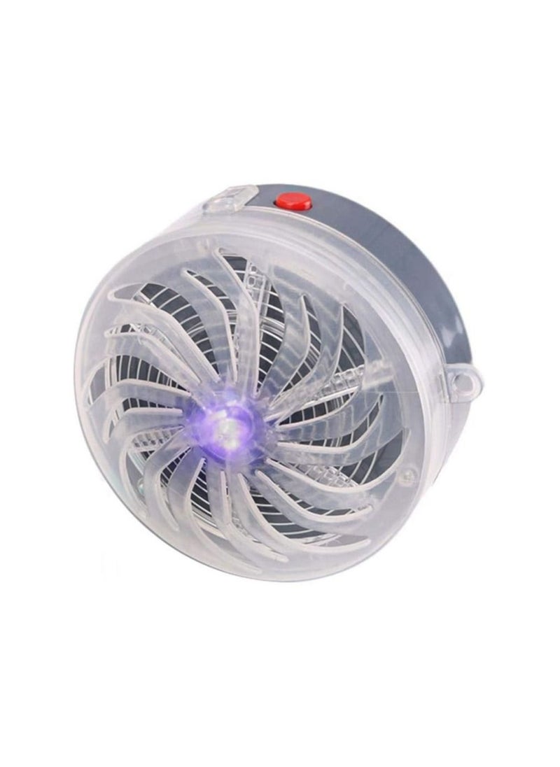 Generic - Solar Powered Mosquito Killer Home Insect Pest Killer UV Light Lamp Outdoor Indoor Mosquito Bug Zapper Repellent - Image 1