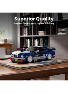 Speed Champion Mustang 1967 Car Building Sets With Display Case, Cool Simulation Cockpit Race Car Building Kits, 27048 Collectible Model Car Kits Building Blocks For Adults Kids 8+(376Pcs) - pzsku/ZAAC88B057B2344A00D45Z/45/_/1734347978/6ca07ac5-e313-4820-8c41-c79f954619dc