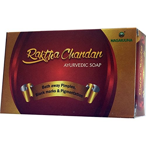 Amrita Raktha Chandan Soap 10 x 75g - Image 3