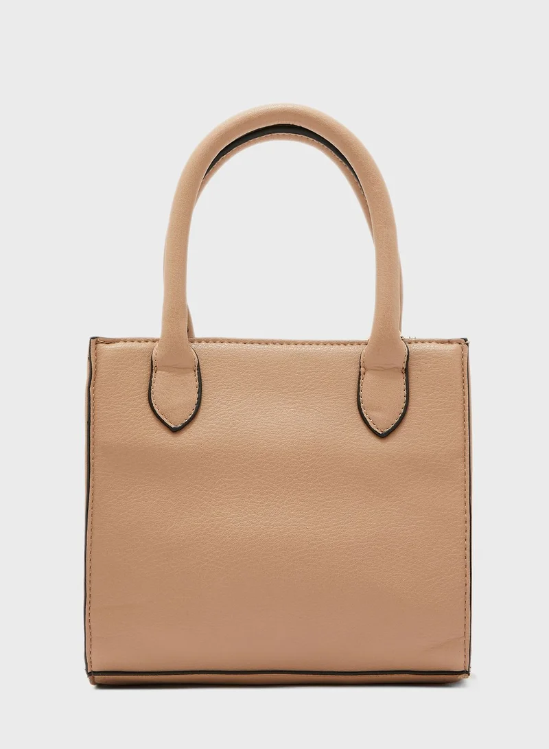 CARPISA Front Logo Tote