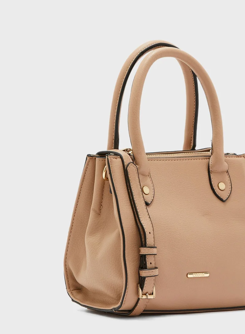 CARPISA Front Logo Tote