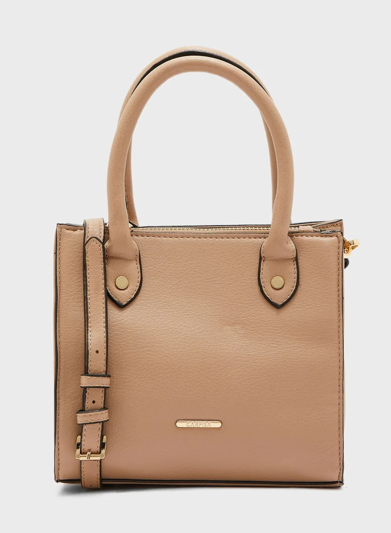 CARPISA Front Logo Tote