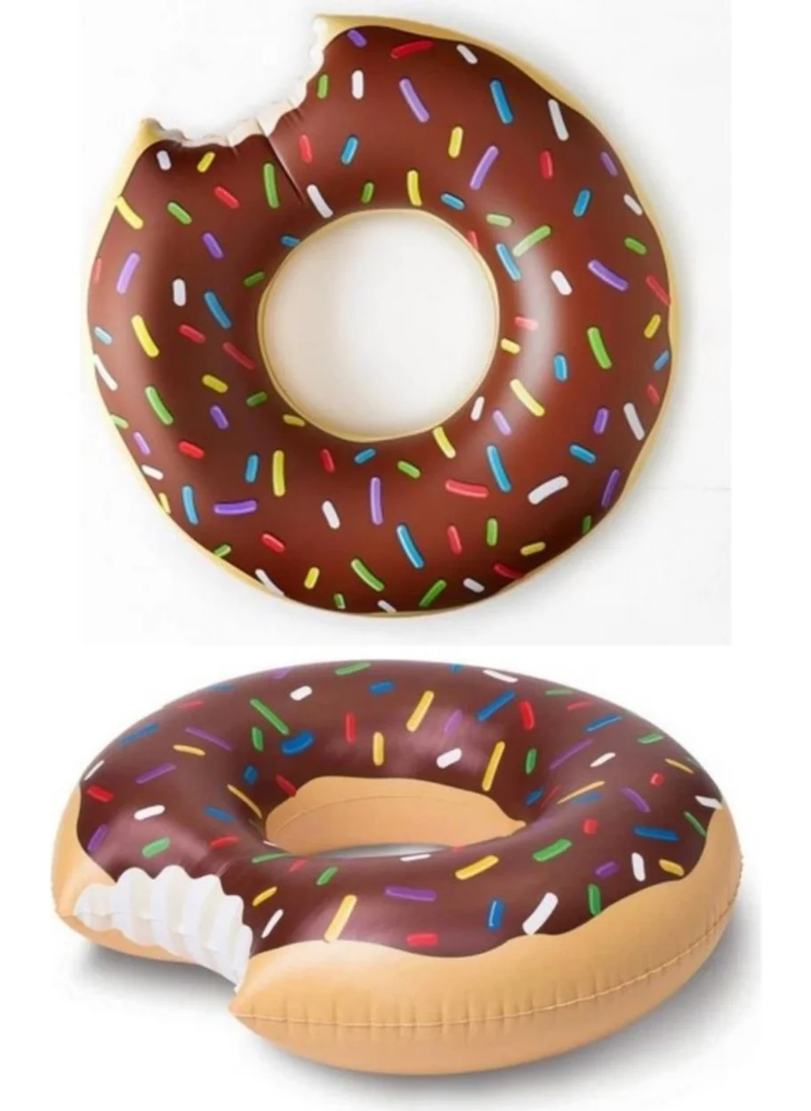 Seburam Inflatable Donut Donut, Pool Donut, Children's Sea Donut, Inflatable Beach Donut 55CM