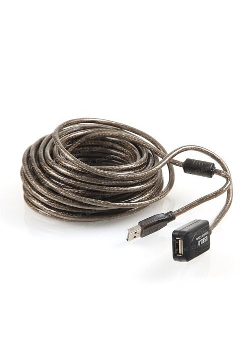 Dark - USB 2.0 10m Active USB Extension Cable (DK-CB-USB2EXTL10A) - Image 1