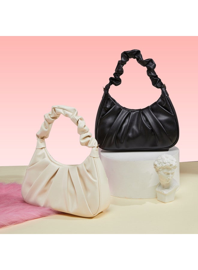 YEARCON Valentine's Day Gift】fashionable And Elegant Underarm Bag, Tote Bag With Texture, Commuter Shoulder Bag, Crossbody Bag For Women - Image 5