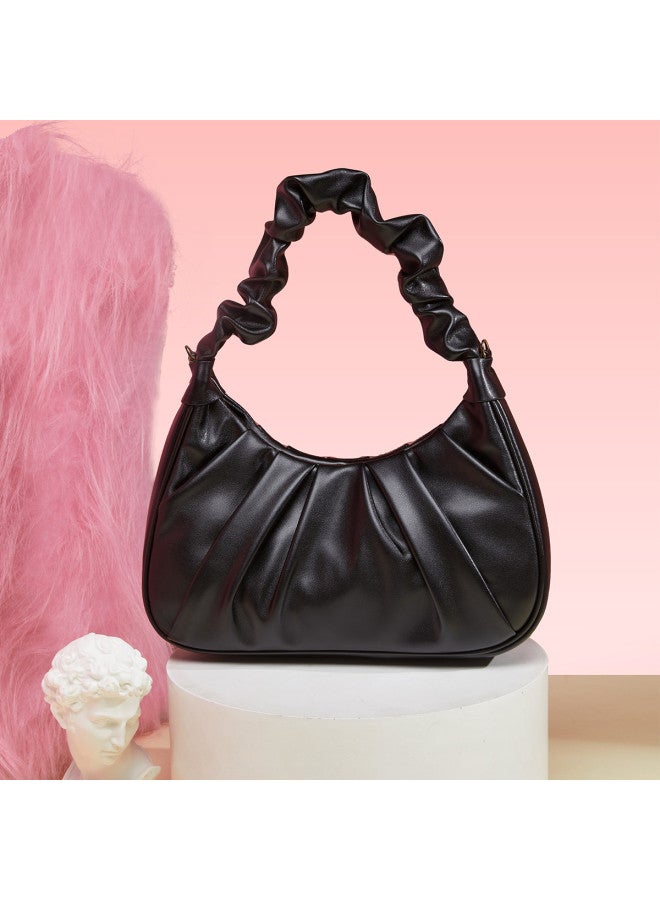 YEARCON Valentine's Day Gift】fashionable And Elegant Underarm Bag, Tote Bag With Texture, Commuter Shoulder Bag, Crossbody Bag For Women - Image 2