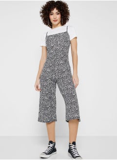 boohoo Strappy Printed Jumpsuit  - Image 1