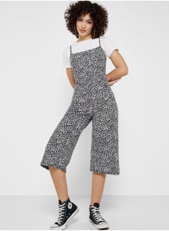 boohoo Strappy Printed Jumpsuit  - Image 4