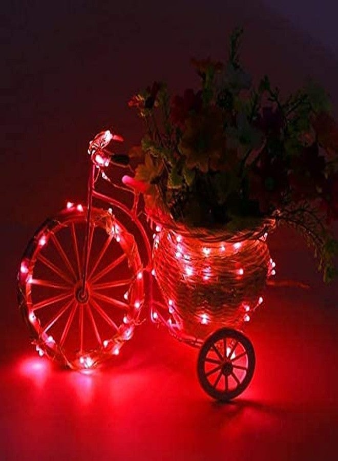 MANSAA M7 USB LED Lights | 10 Meter 100 LEDs | Red Color | USB Operated | Remote Control | Home Decor LED Lights - Image 4