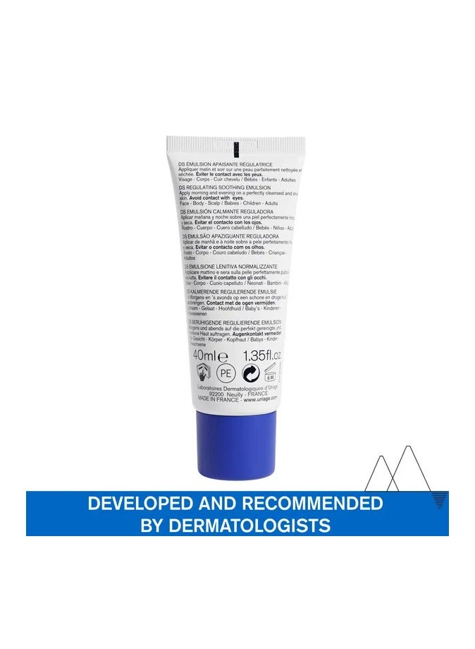 Uriage DS Regulating Soothing Emulsion 40ML - Image 4