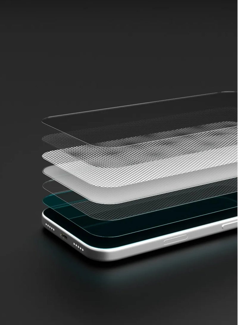 ليفيلو واقي شاشة iPhone 17 Air Curve Fit ثلاثي الأبعاد DLC / مقاومة للخدش أقوى 5 مرات / طبقة حماية للخصوصية / حماية من الانحناء ثلاثي الأبعاد / تم اختباره ضد السقوط من ارتفاع 1.5 متر - شفاف - Image 5