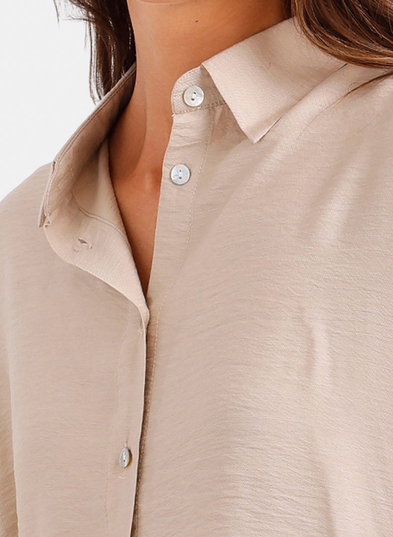 Carina Relaxed Crinkle Shirt - Image 5