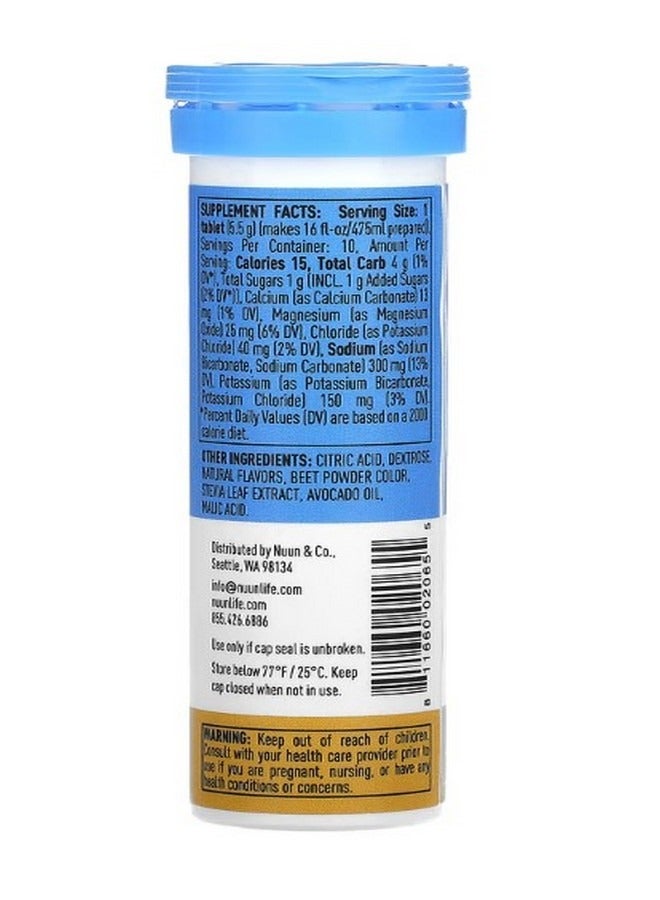 نون Hydration Sport Effervescent Electrolyte Supplement Orange 10 Tablets - Image 2