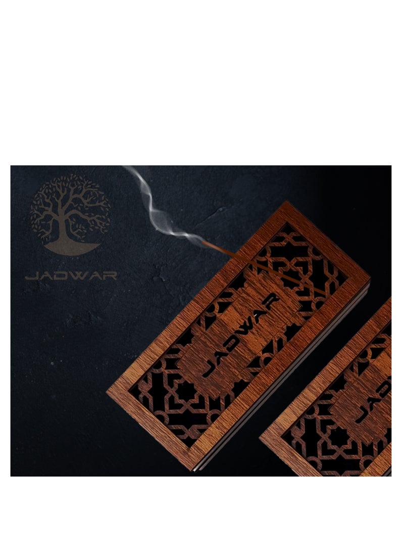 JADWAR - The incense burner is an incense burner with super natural luxury Maruki sticks - Image 1