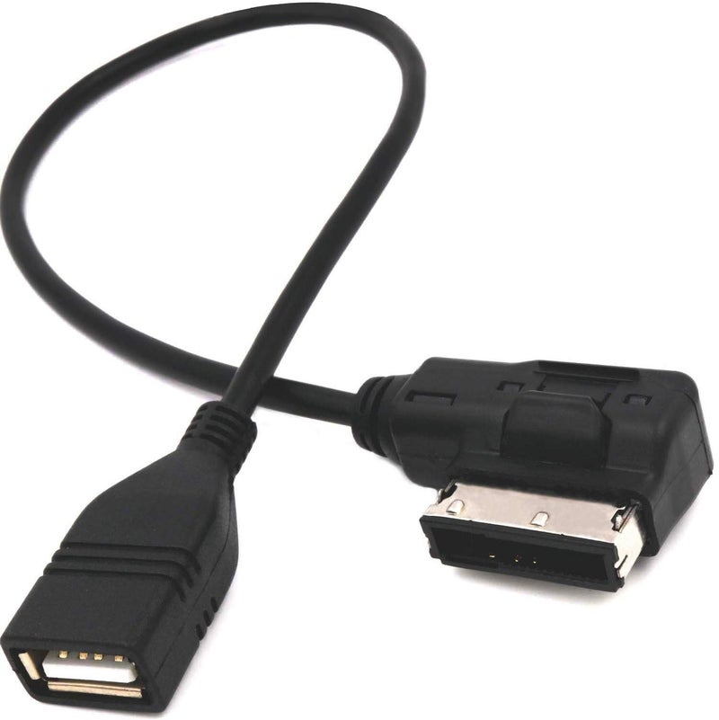 ELONN Music Interface Audio USB Adapter Cable,MMI/MDI/AMI to USB Cord Compatible with Audi, Volkswagen, Mercedes-Benz, Not for iPhones - Image 1