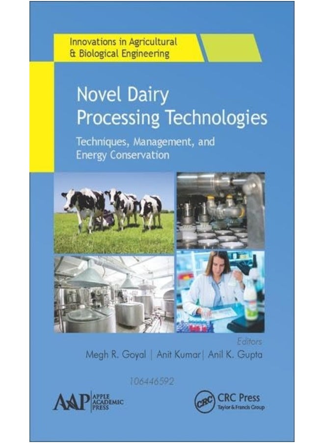 null - Novel Dairy Processing Technologies: Techniques, Management, and Energy Conservation - Image 1